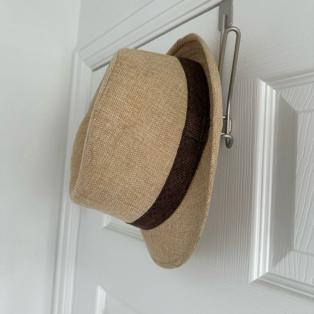 Tan Fedora with Brown Band